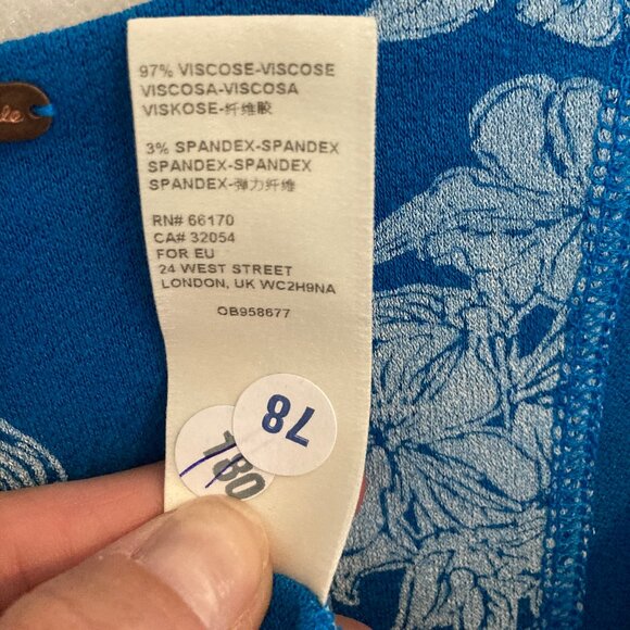 NWT Free People Cerulean Combo Shirt Size Large - Picture 8 of 8